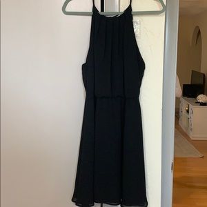 Black Chiffon Dress